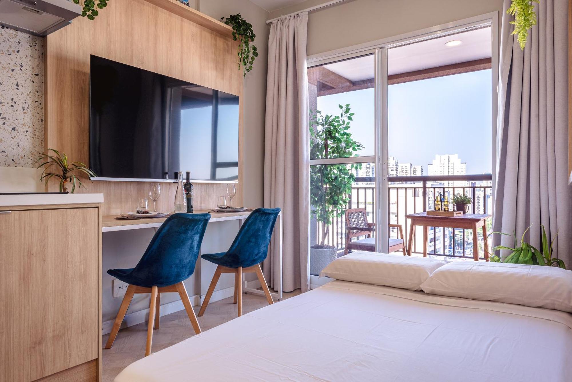 Apartment Estudio Moderno E Charmoso Na Mariana Sao Paulo