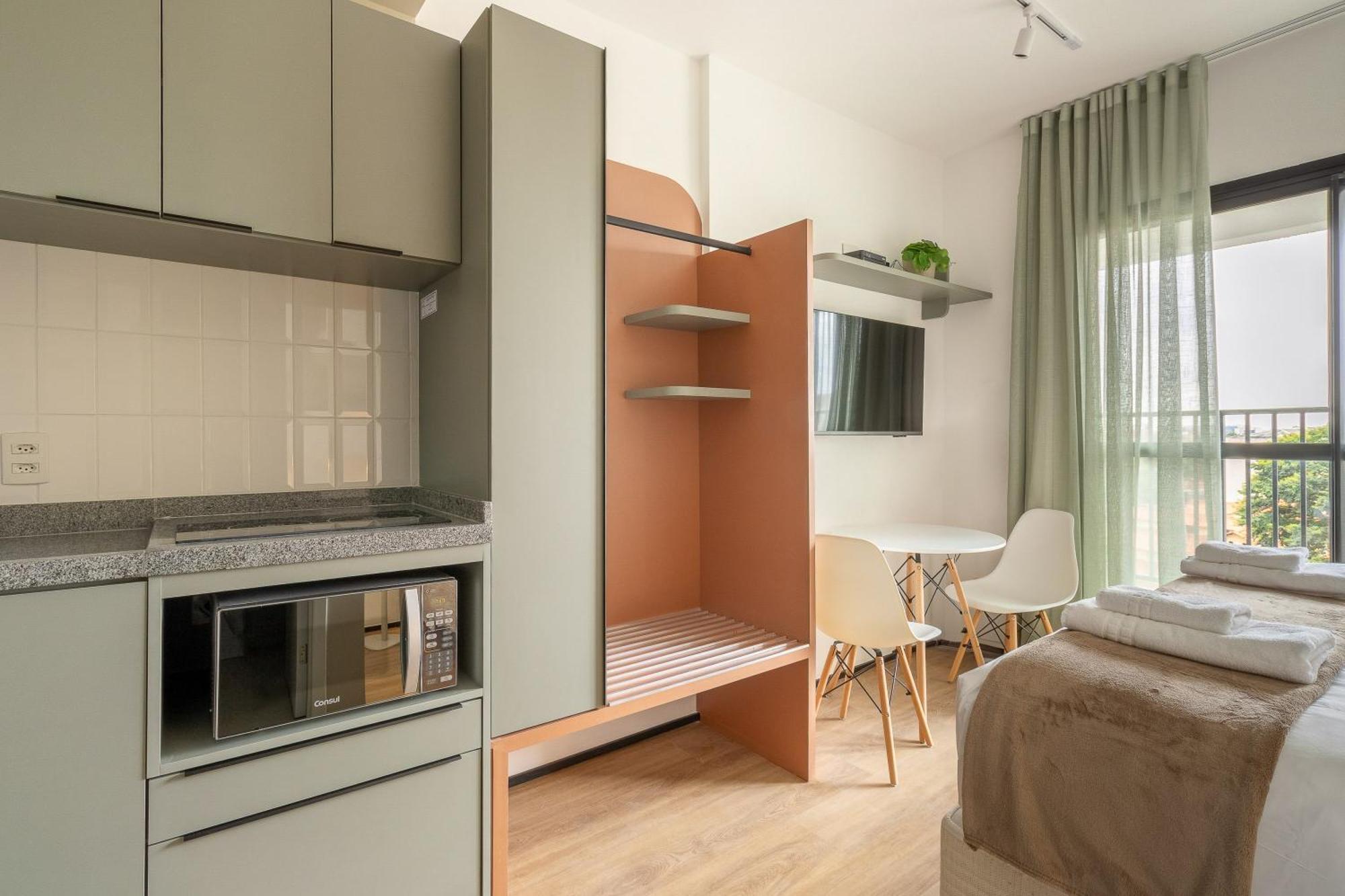 Apartment Bhomy Centro - Em Frente Ao Metro Luz Zymt *