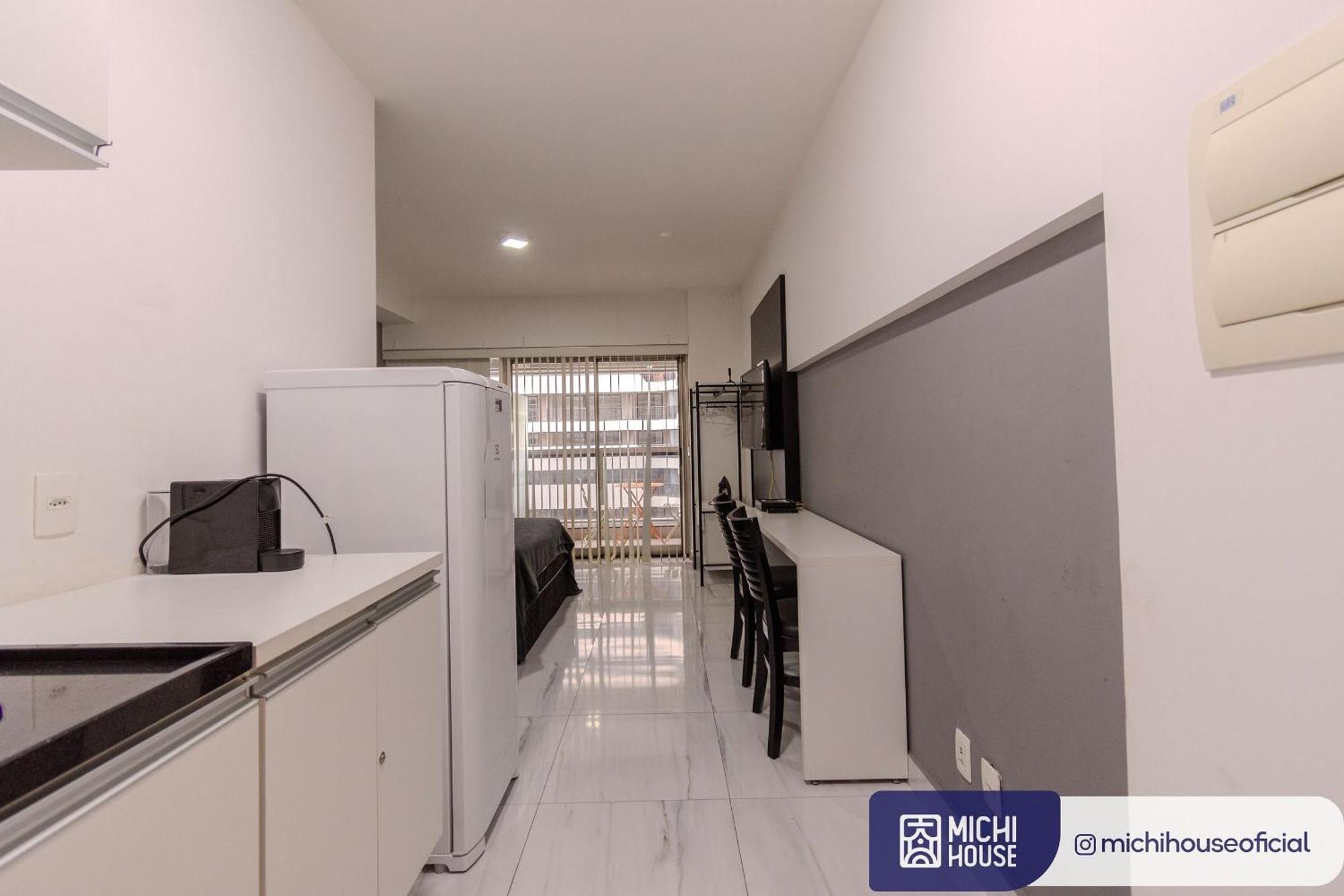 Apartamento Belo Studio Metro/praca Republica Wf/cozinha