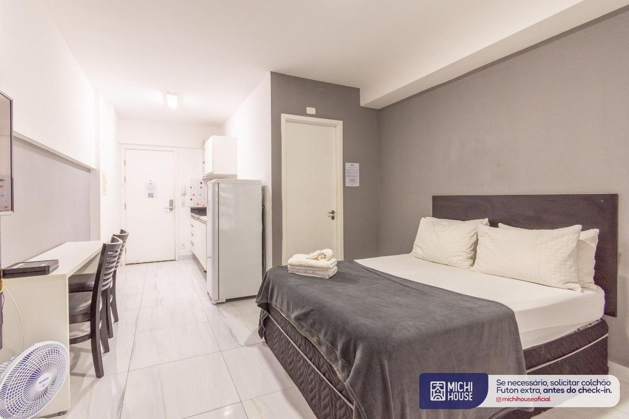 Belo Studio Metro/praca Republica Wf/cozinha Apartamento *