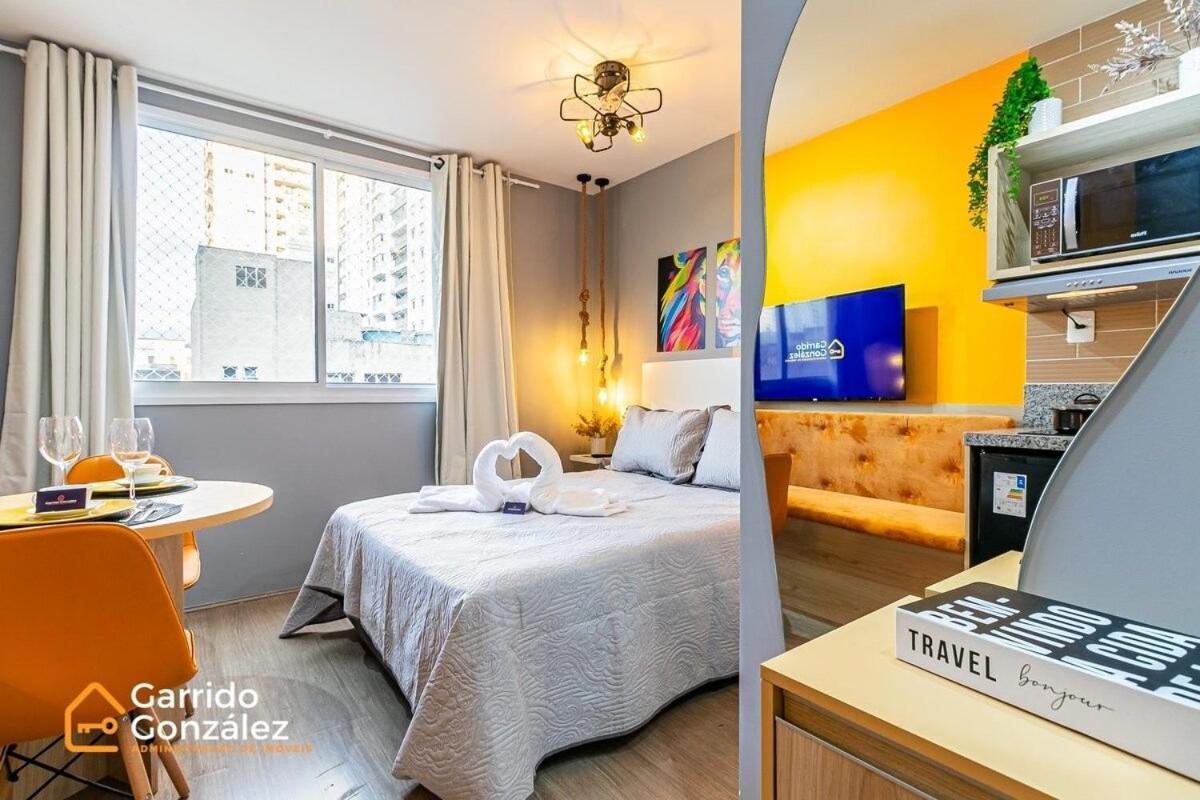Apartment Por Do Sol No Bras Com Piscina/metro Bras *