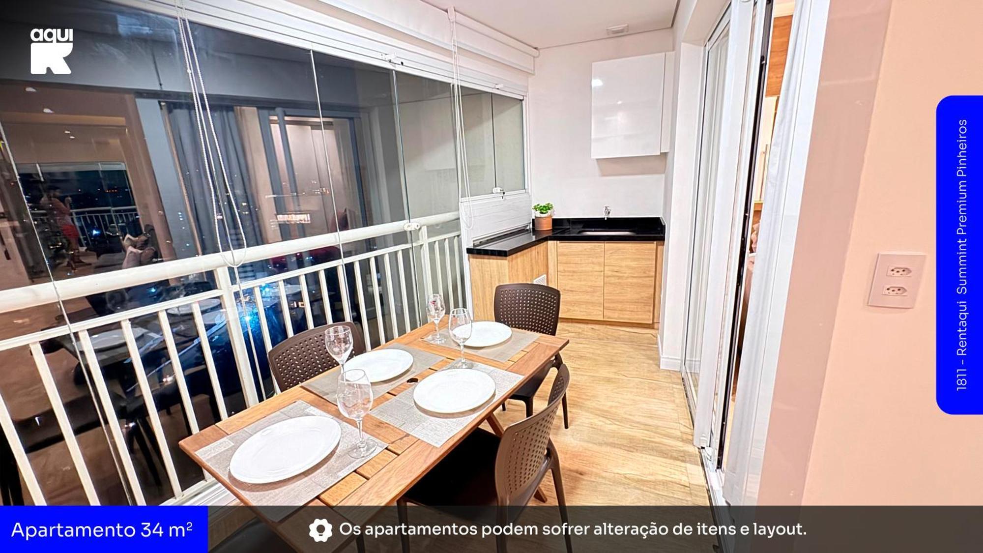 1811 - Rentaqui Summint Premium Pinheiros * São Paulo