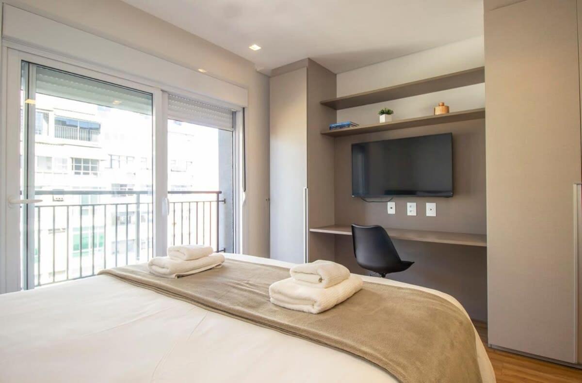 Apartamento Bhomy Bela Vista Ao Lado Av Brigadeiro Apm1304