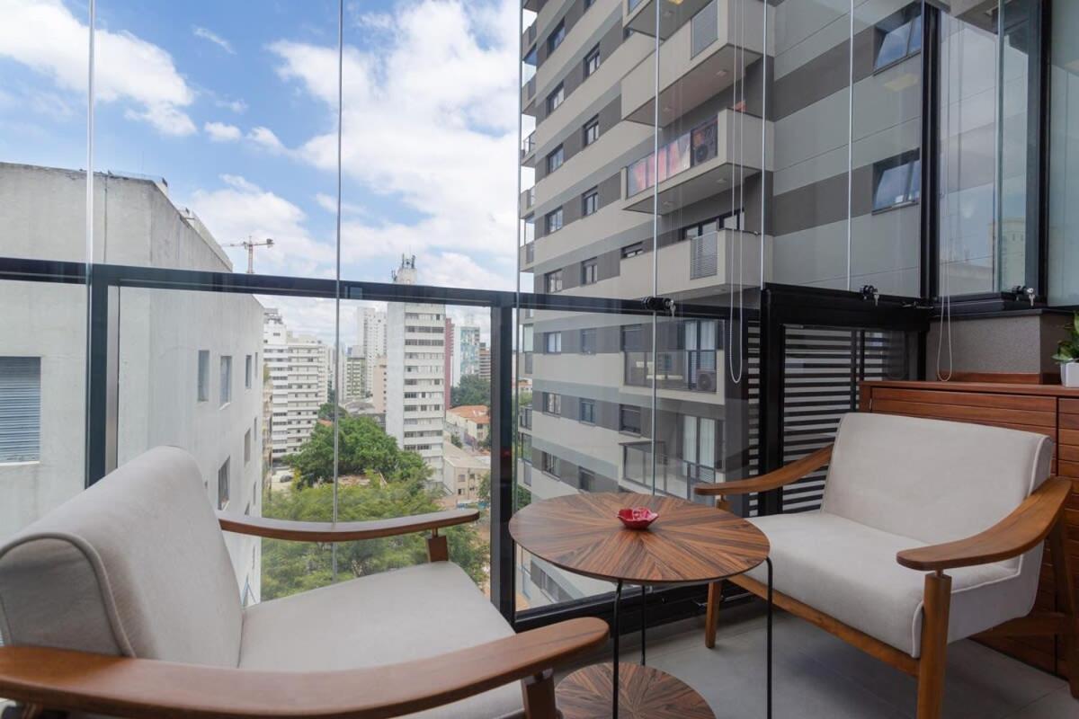 Apartamento Bhomy Pinheiros Estiloso E Jovem V1014 *