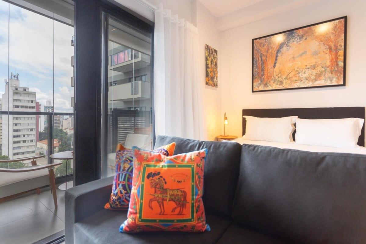 Apartamento Bhomy Pinheiros Estiloso E Jovem V1014 *