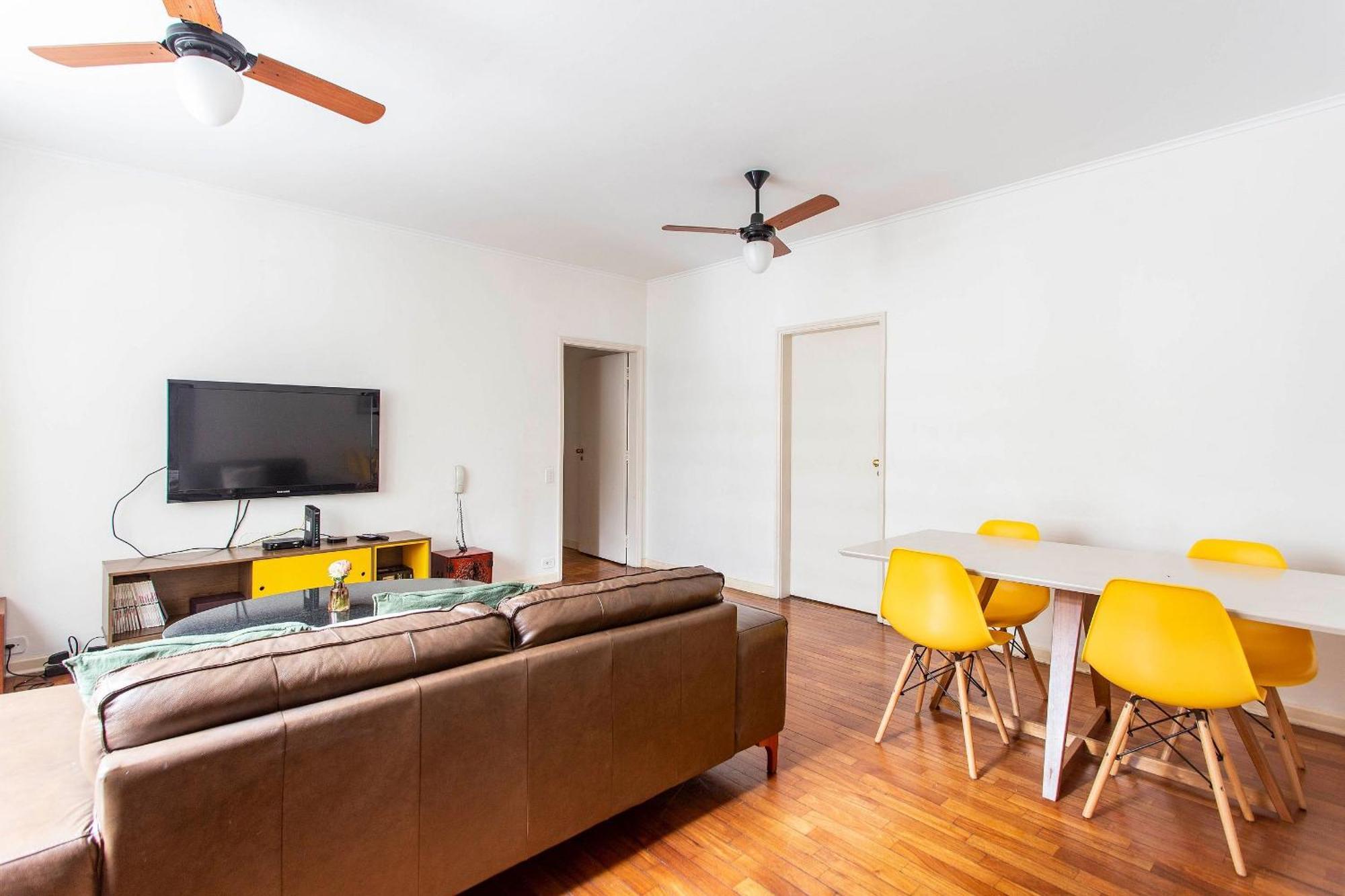 Wehome - Com 3 Dorms Na Praca Vilaboim! Apartamento São Paulo