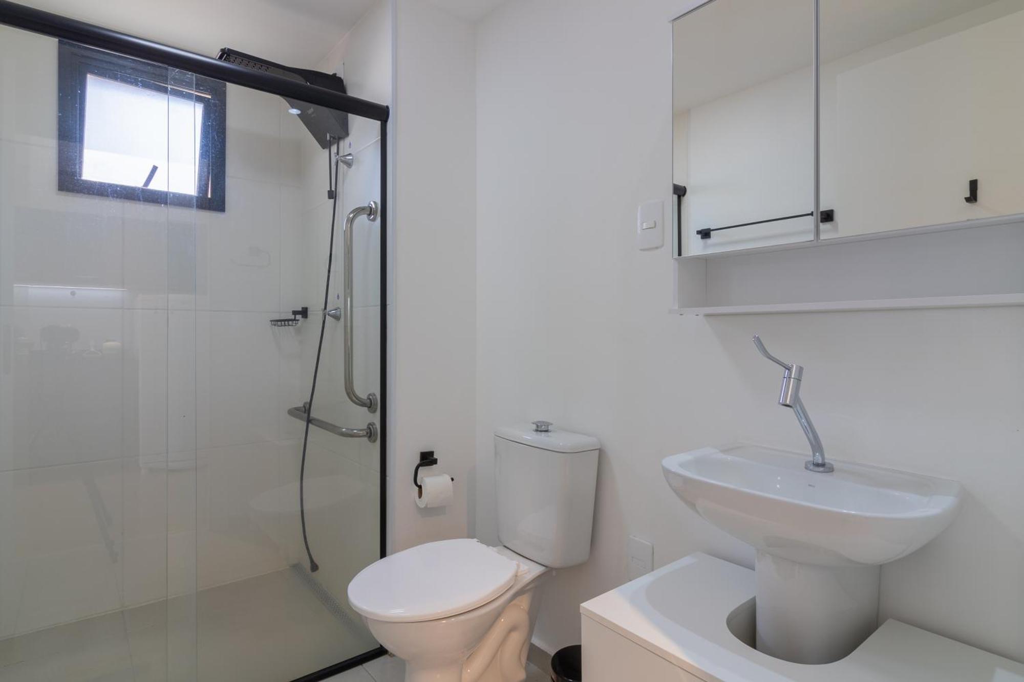 Flat Com Separado E Varanda A 200m Do Metro Madalena Apartamento *