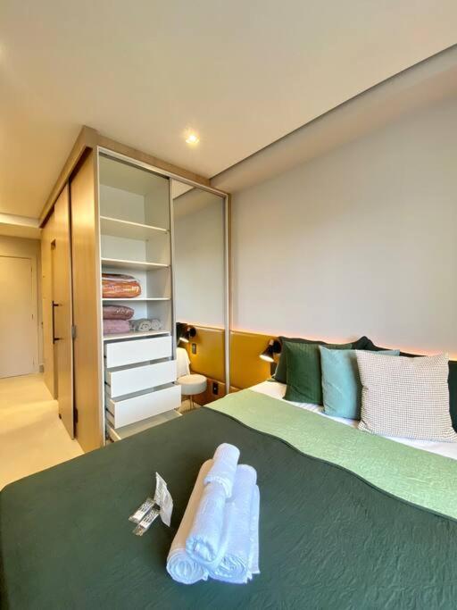 V1207 - Flat Inteligente Na Mariana | Metro Apartment
