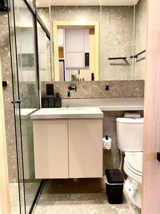 Apartment V1207 - Flat Inteligente Na Mariana | Metro *