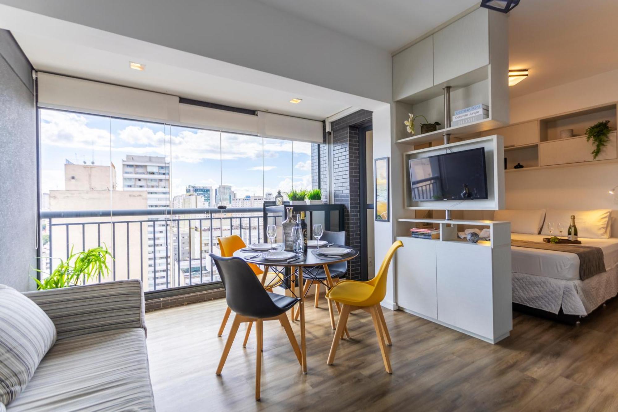 Apartment Na Bela Vista Com Piscina E Vaga De Garagem