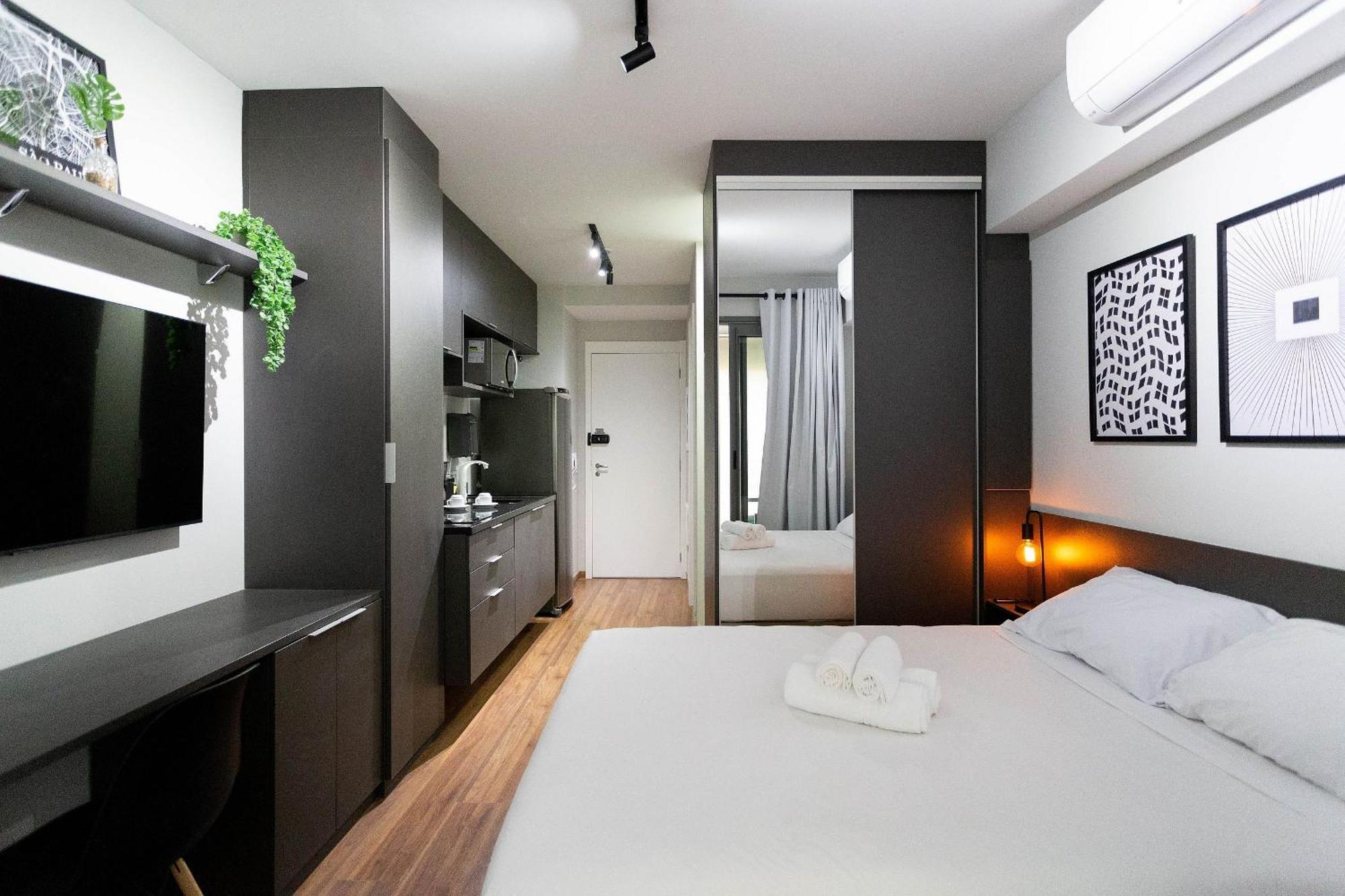 Apartamento Hub Madalena - Por Temporada São Paulo