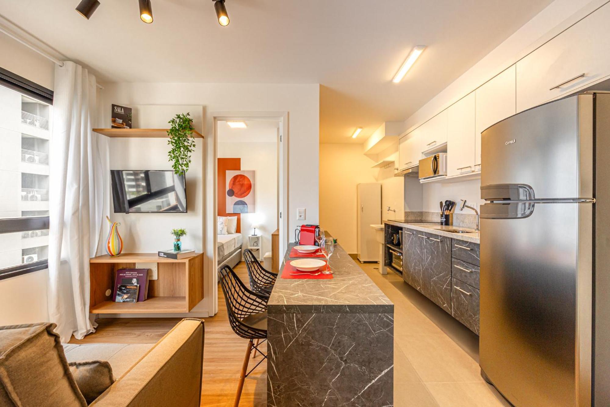 Easy Star - De 2 Quartos Proximo Shop. Ibirapuera - Gw01i Apartamento *