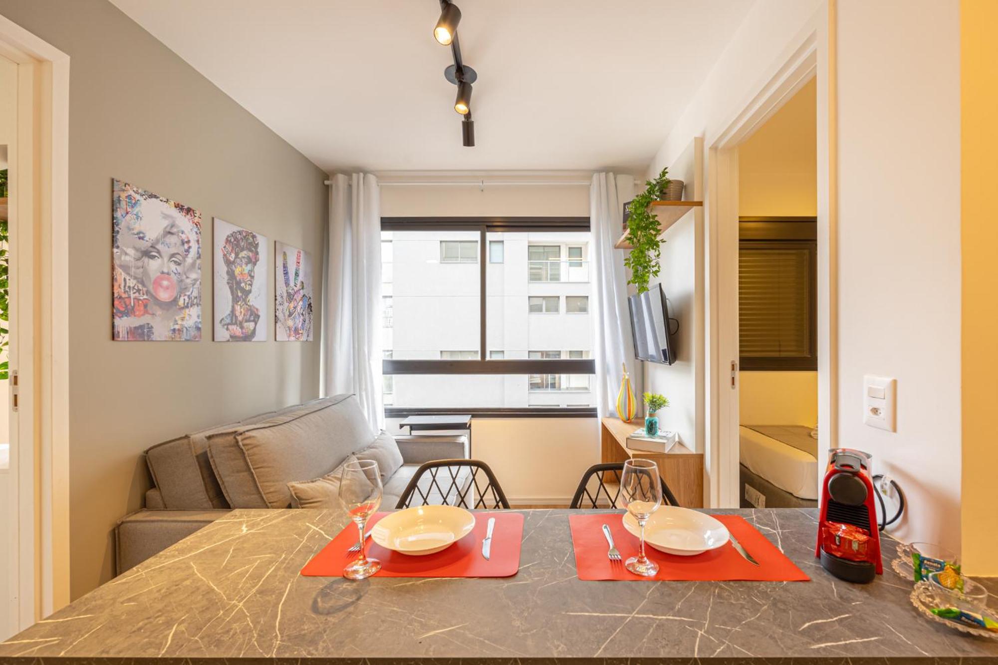 Easy Star - De 2 Quartos Proximo Shop. Ibirapuera - Gw01i Apartamento São Paulo