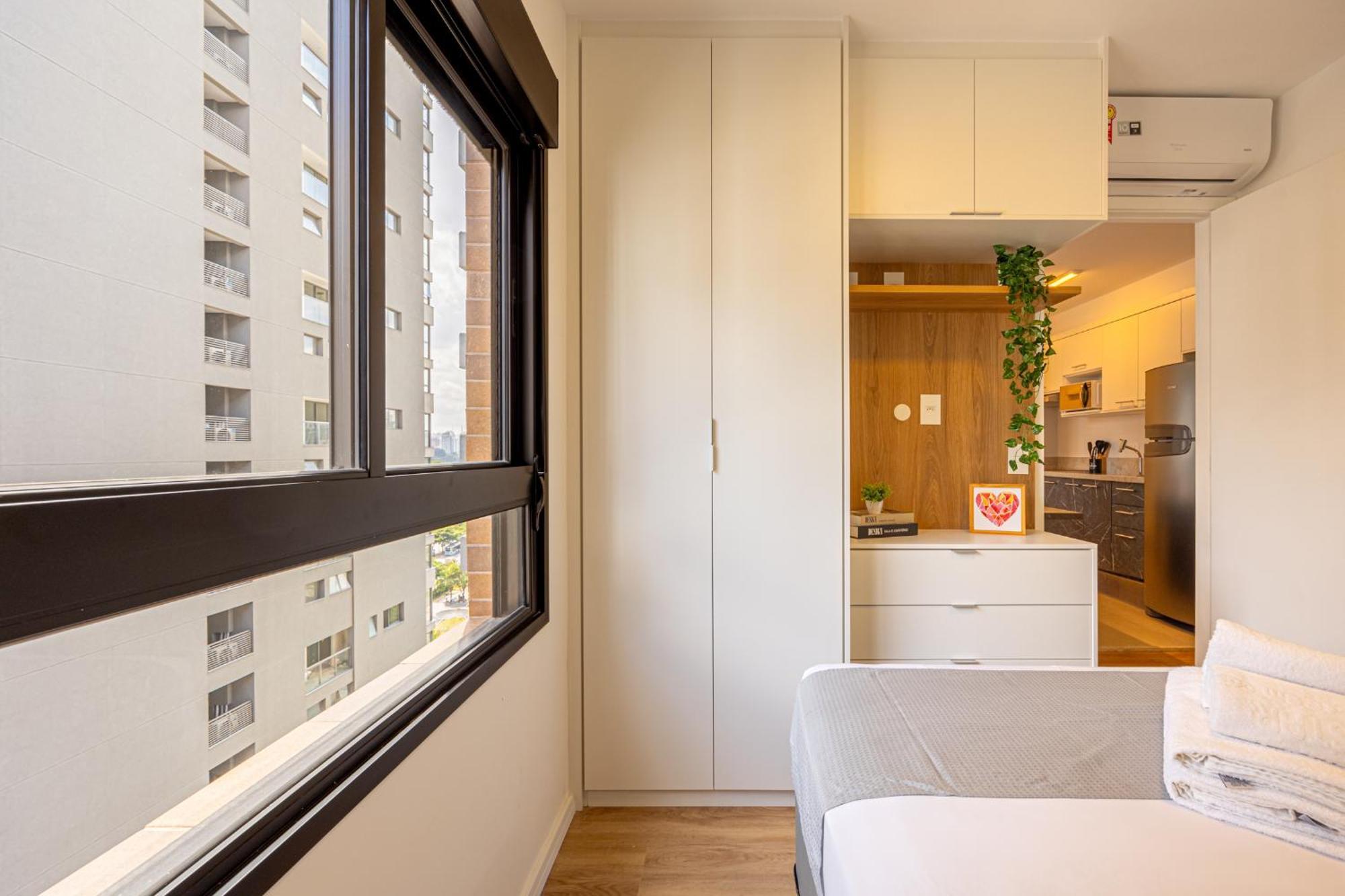 Easy Star - De 2 Quartos Proximo Shop. Ibirapuera - Gw01i Apartamento