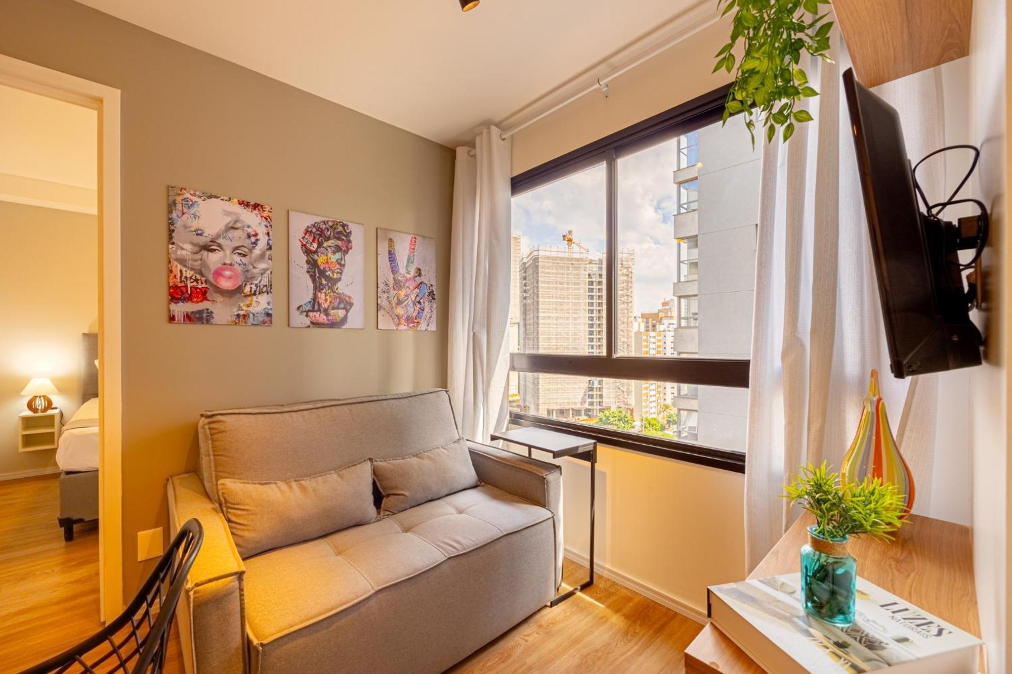 Apartamento Easy Star - De 2 Quartos Proximo Shop. Ibirapuera - Gw01i