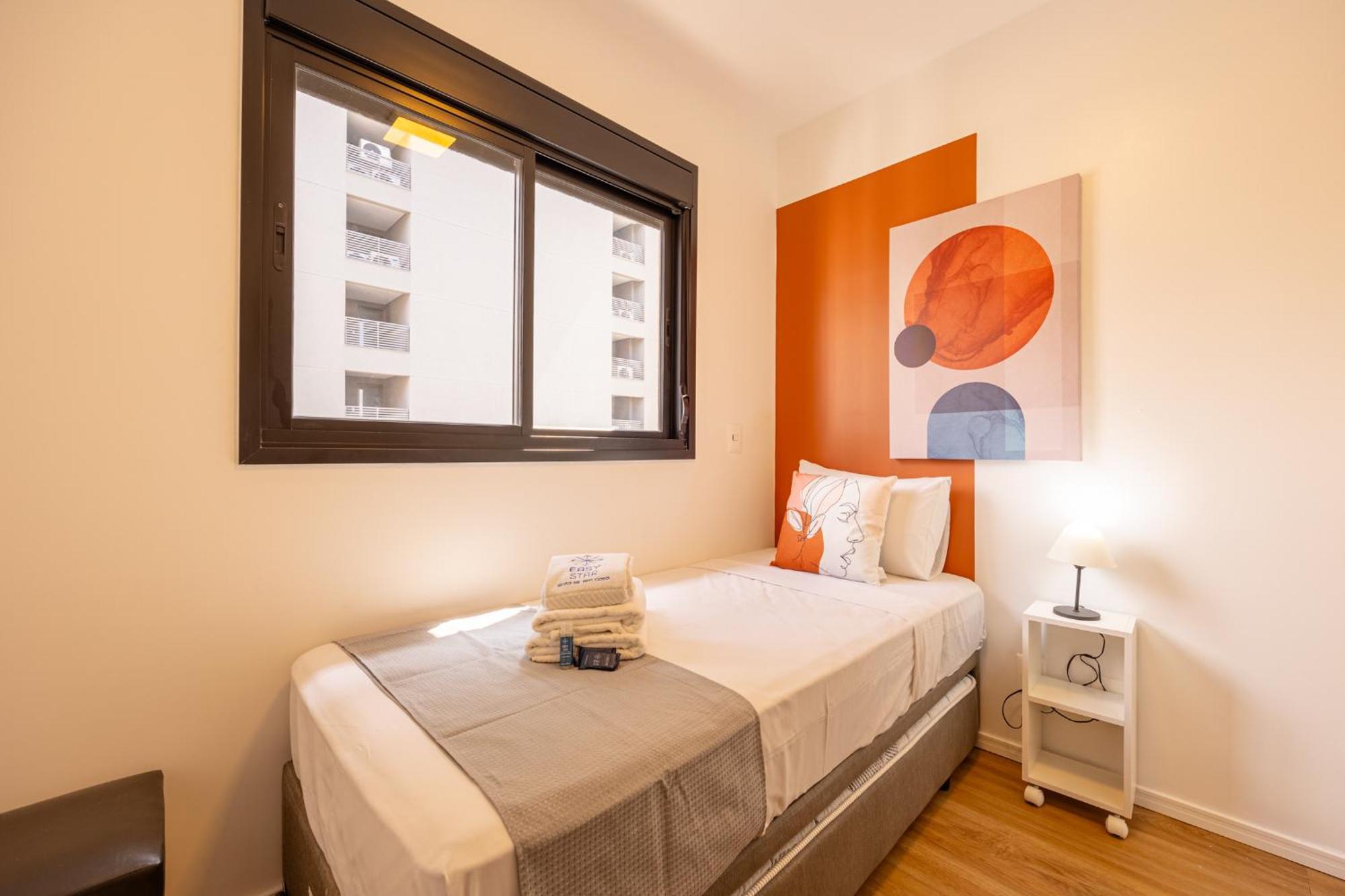 Easy Star - De 2 Quartos Proximo Shop. Ibirapuera - Gw01i Apartamento