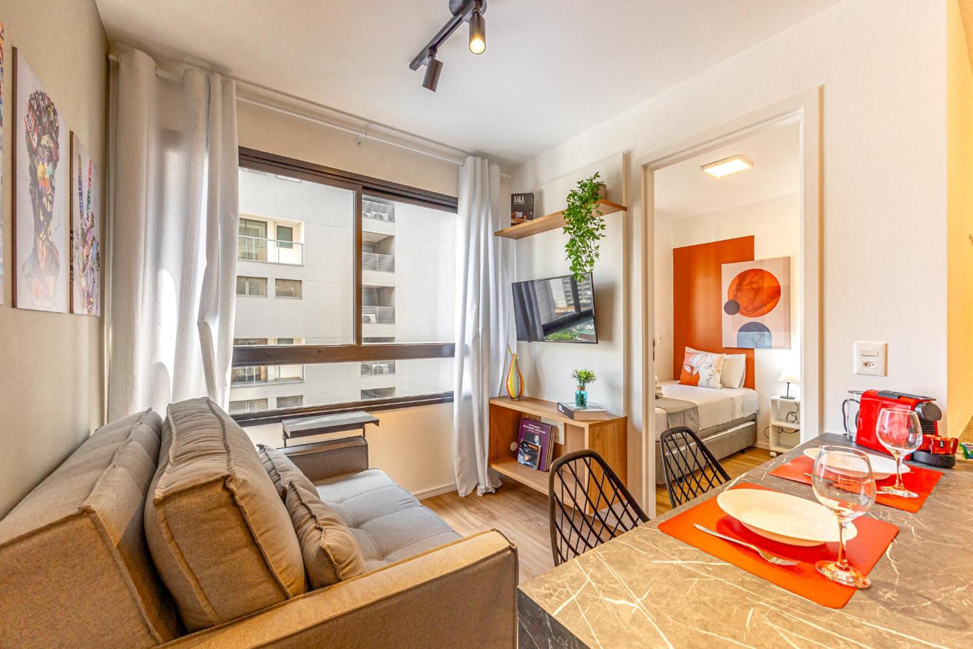 Apartamento Easy Star - De 2 Quartos Proximo Shop. Ibirapuera - Gw01i São Paulo