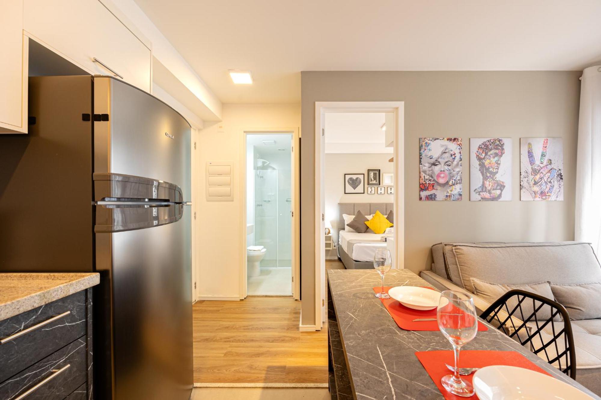 Apartamento Easy Star - De 2 Quartos Proximo Shop. Ibirapuera - Gw01i São Paulo