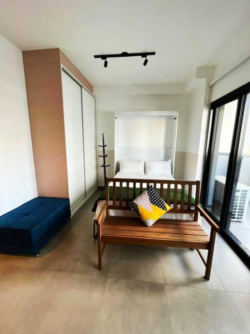 Apartamento Loft Luxo Moderno Com Varanda - Rua Capote Valente 80, Jardins São Paulo