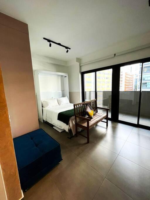 Loft Luxo Moderno Com Varanda - Rua Capote Valente 80, Jardins * São Paulo