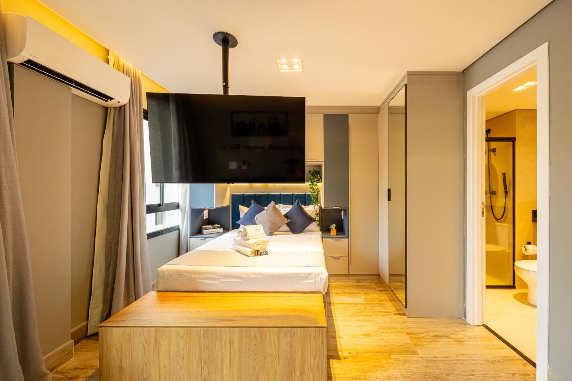 Apartment Easy Star - Luminoso Em Pinheiros - It01i *