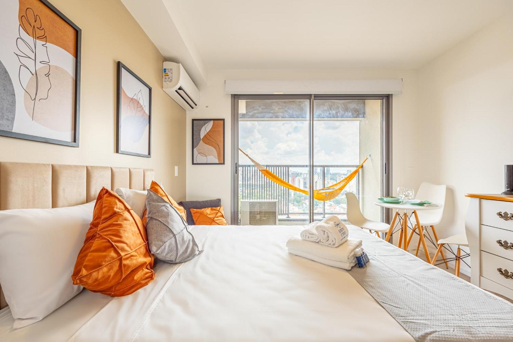 Apartment Studio Com Vista Livre No Alto Da Boa Vista Sao Paulo