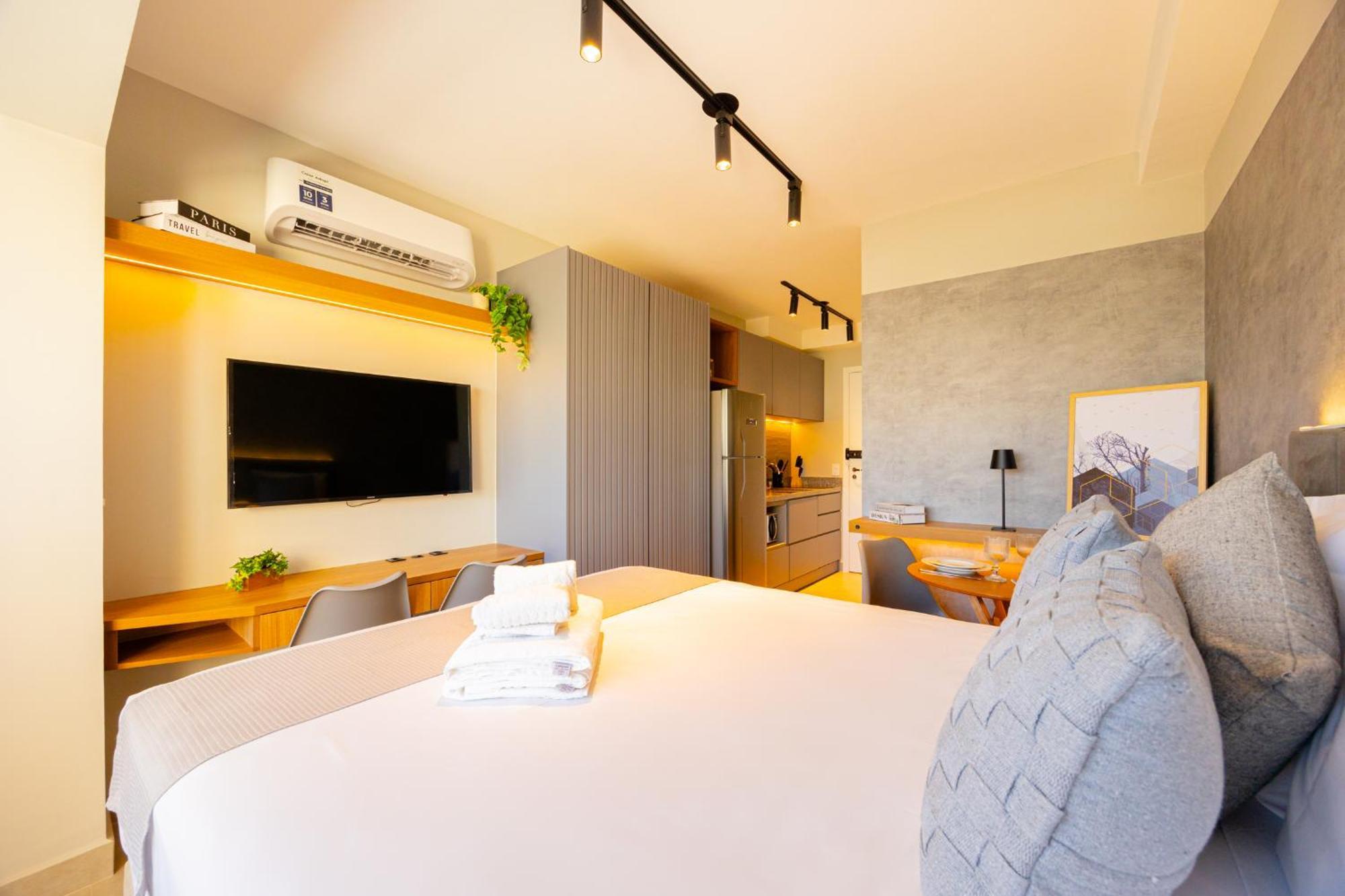 Easy Star - Belissimo Ao Lado Do Allianz Park - Kg01i Apartamento *