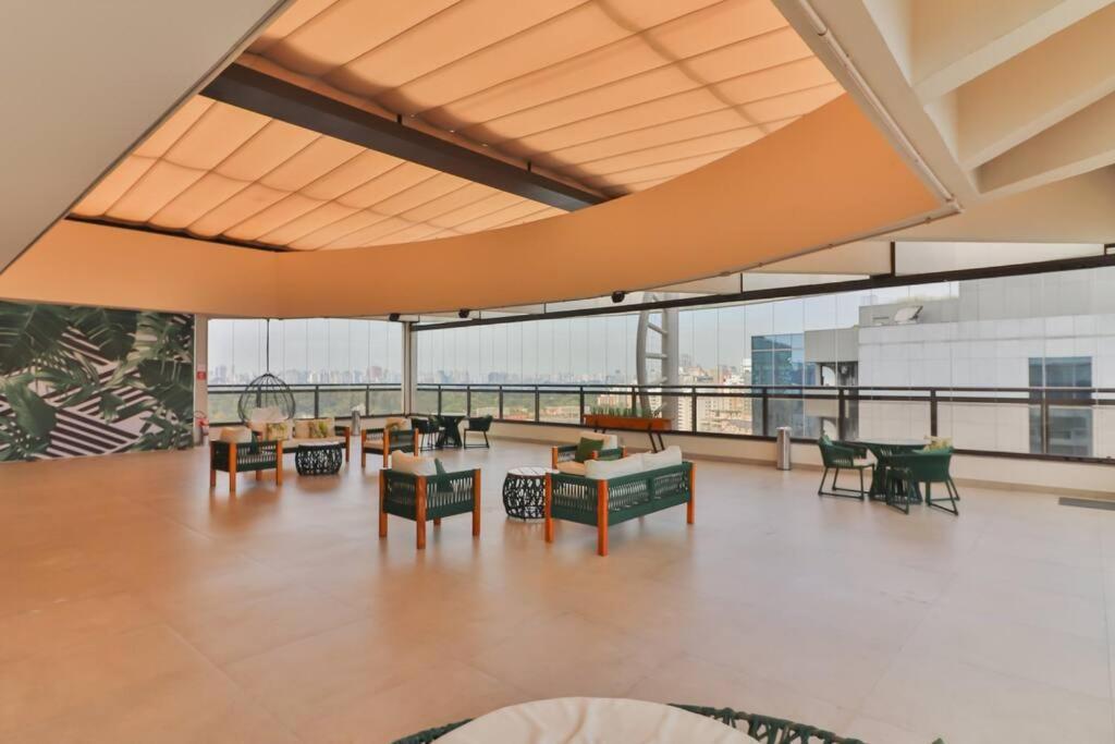 Apartamento Flat Moderno Dentro De Predio Incrivel No Itaim