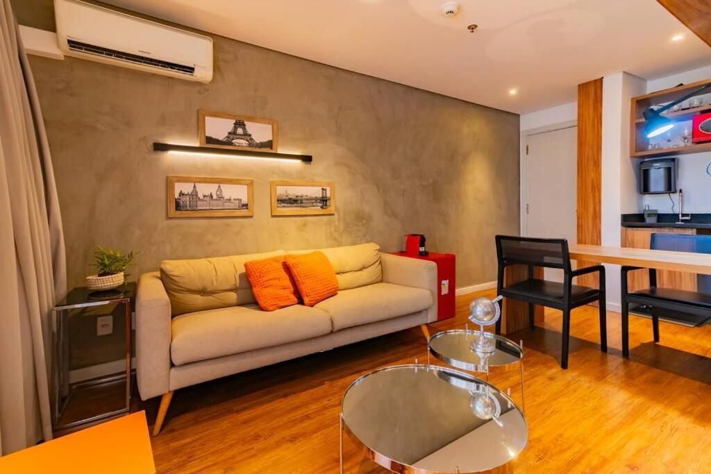 Flat Moderno Dentro De Predio Incrivel No Itaim Apartamento *