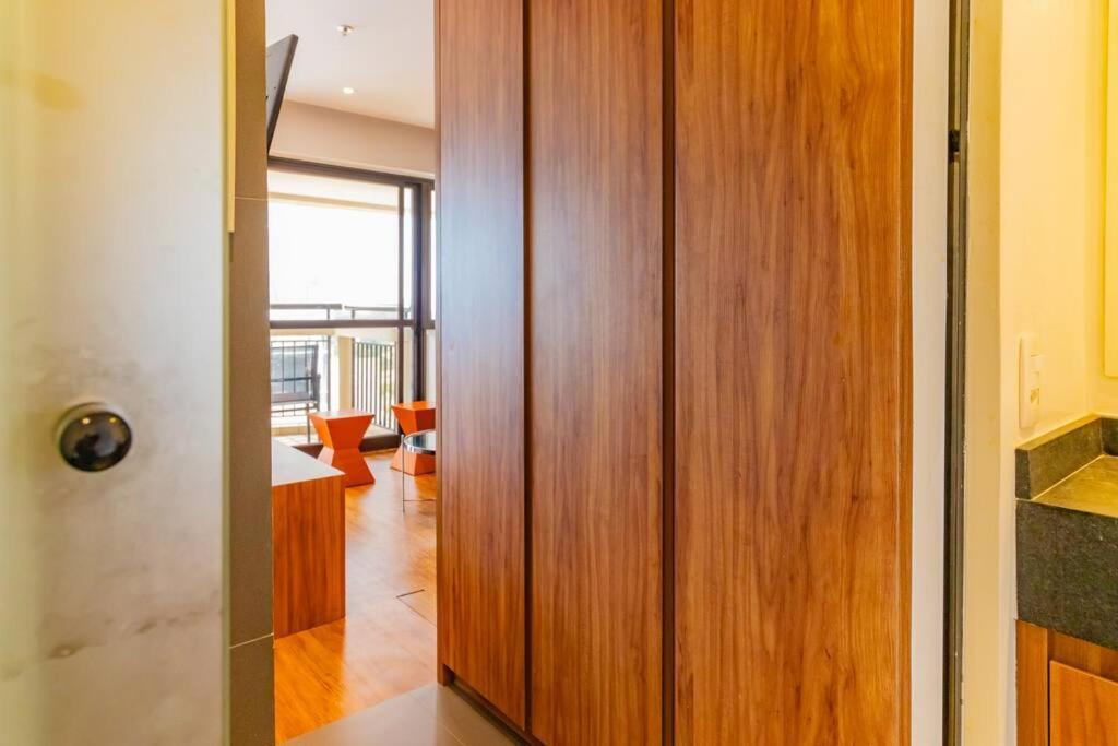 Apartamento Flat Moderno Dentro De Predio Incrivel No Itaim *