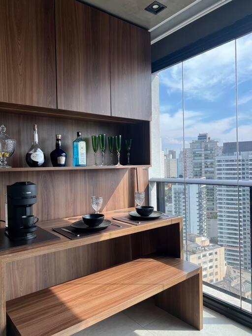 Apto Vista Ny, Clube E Wi-fi, Proximo A Paulista Apartamento