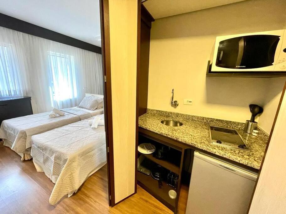 Apartamento Flat Com Garagem Perto Hospital Bp São Paulo