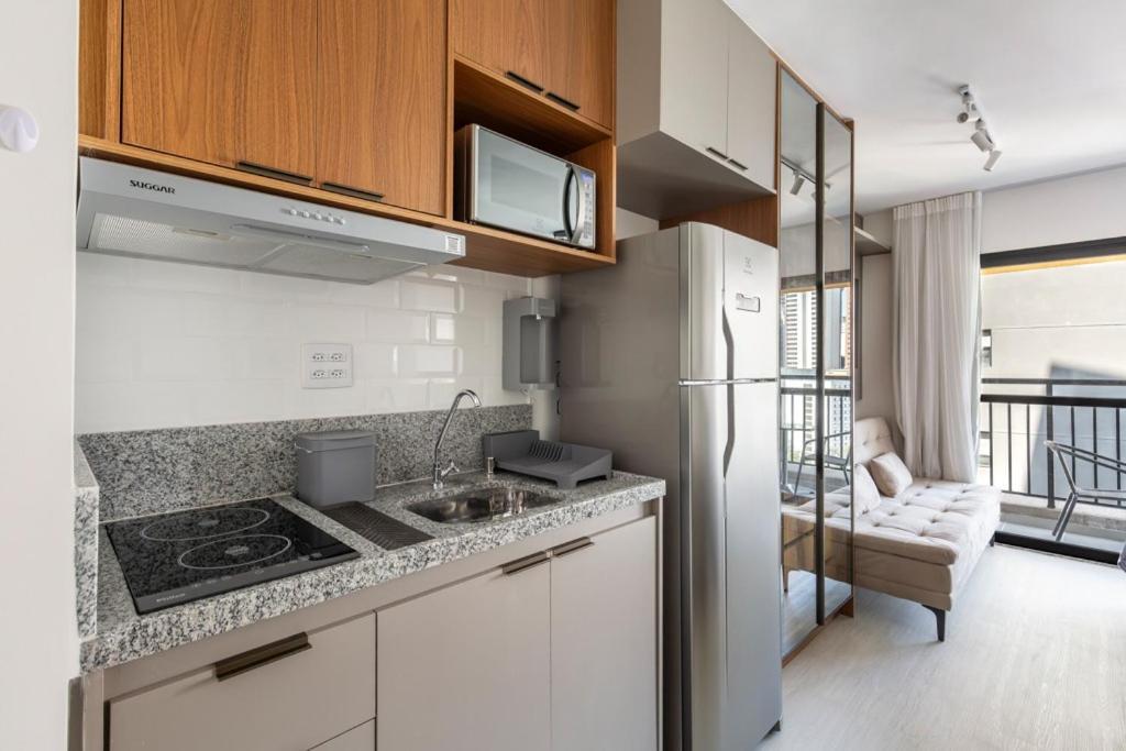 Apartment Novo E Aconchegante Proximo A Paulista E Ao H Sirio Andar Alto *