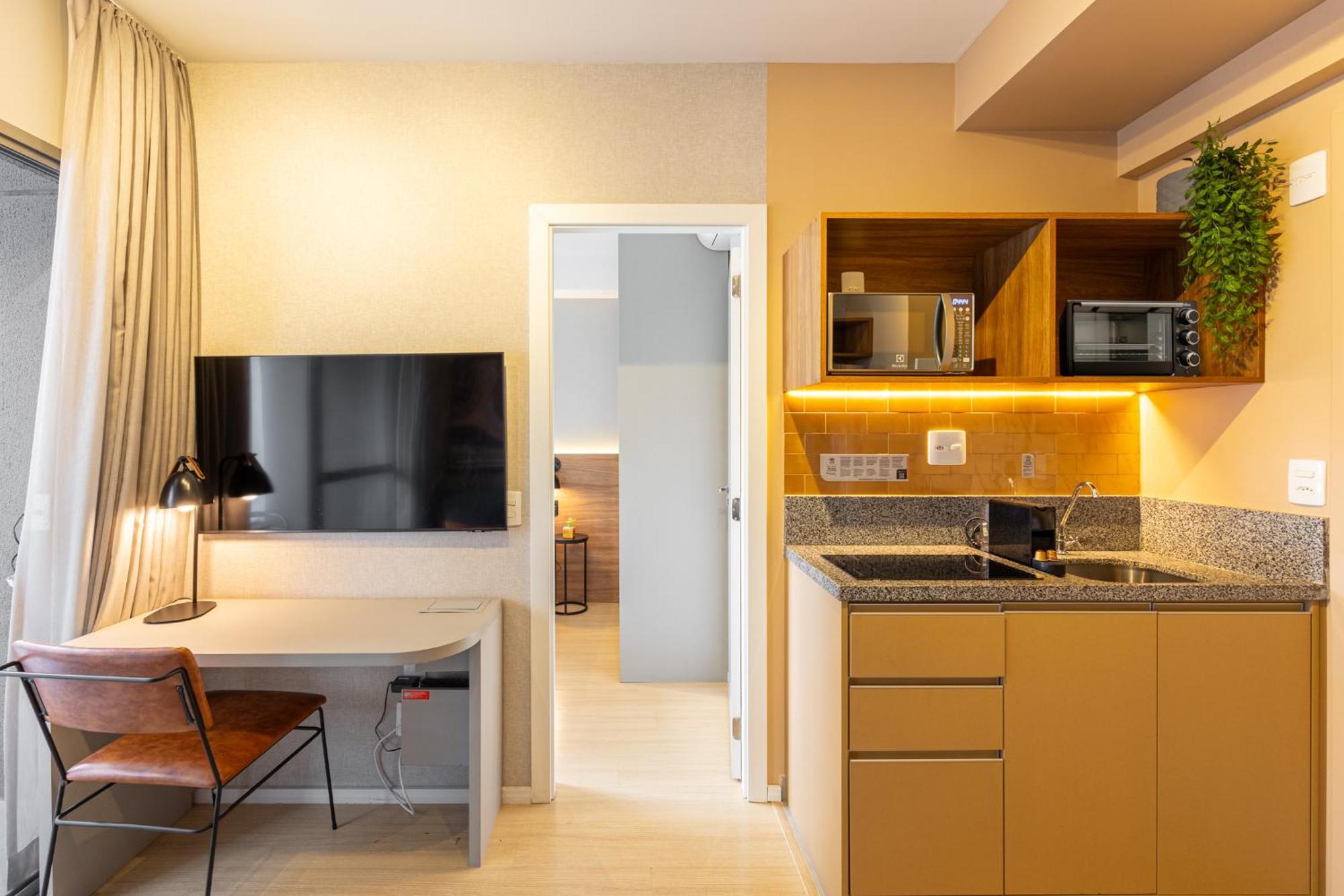 Apartment Easy Star - Belo Na Olimpia - Kb01i Sao Paulo
