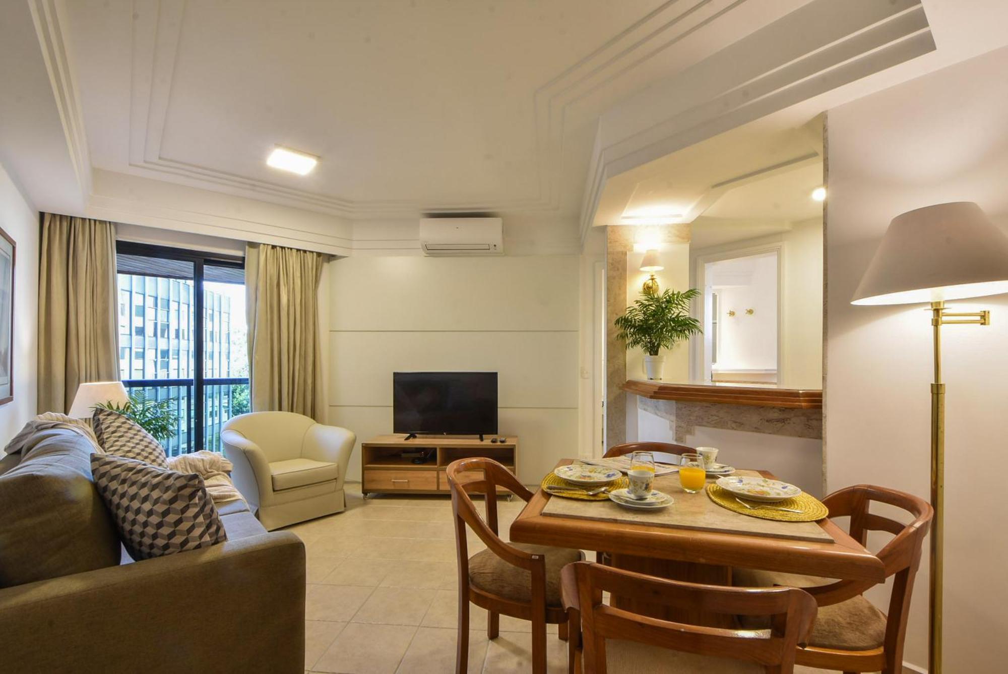Flat Golden Tower Flats Faria Lima Somente No 9º Andar Sao Paulo
