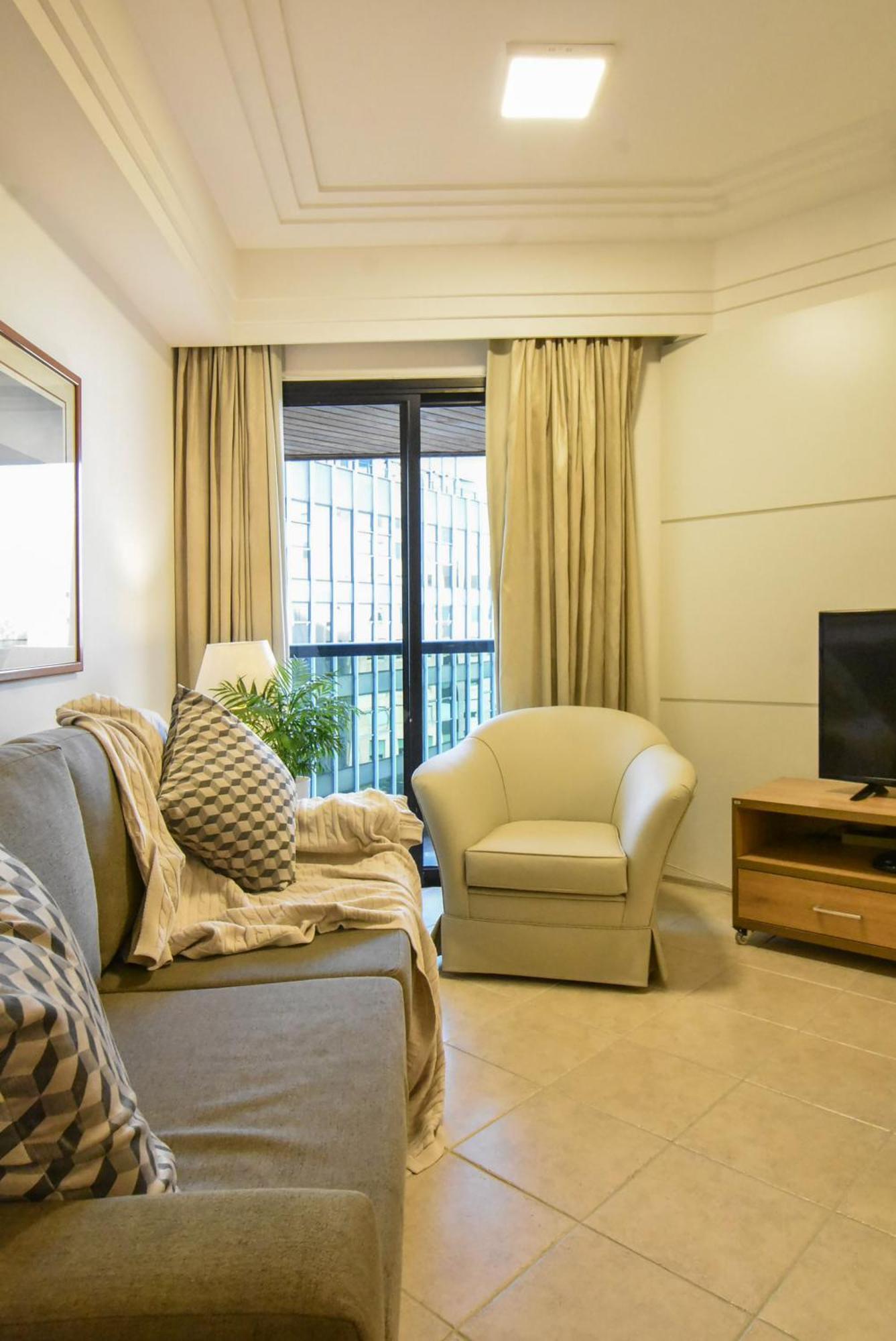 Flat Golden Tower Flats Faria Lima Somente No 9º Andar *