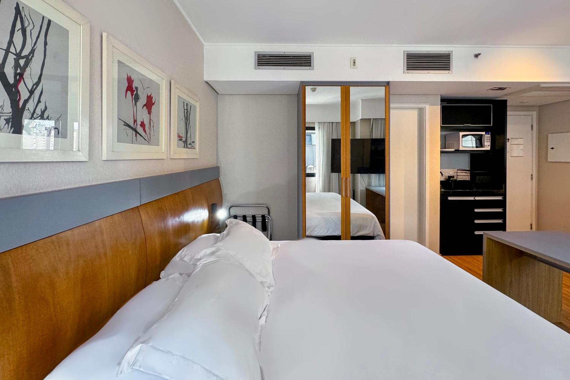 Apartamento Flat Em Em Moema *