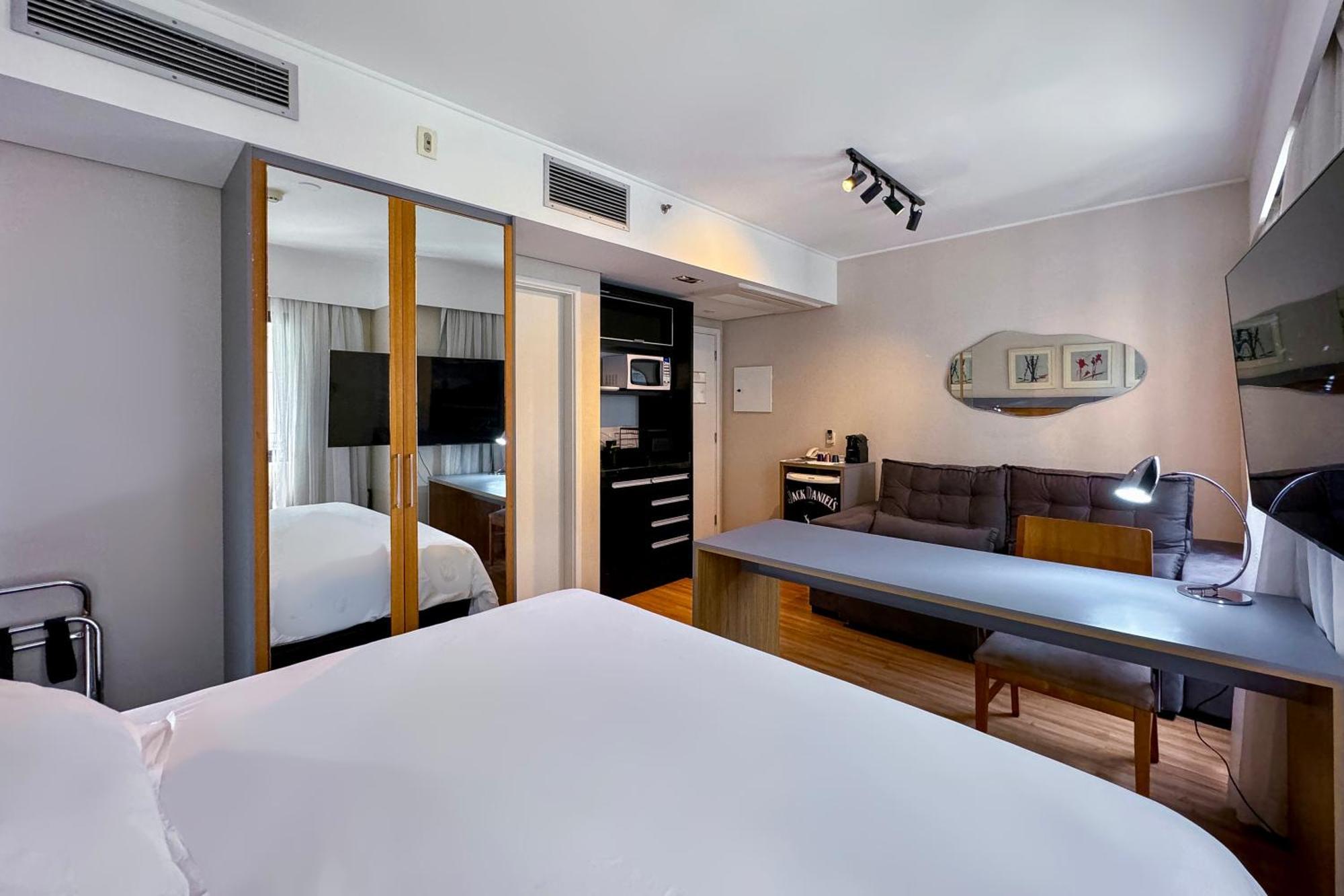 Apartamento Flat Em Em Moema *