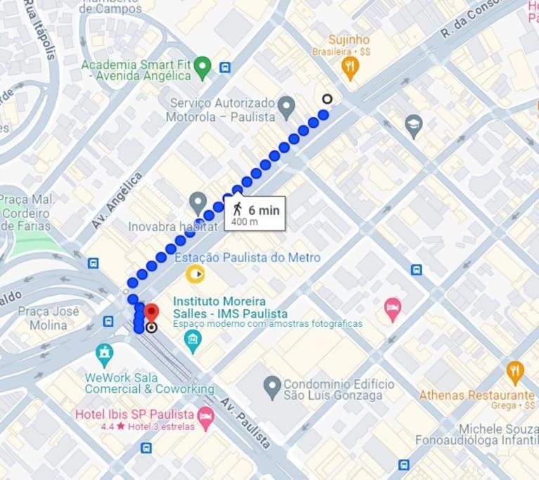 Novo Consolacao ,450 M Da Av Paulista Apartamento São Paulo