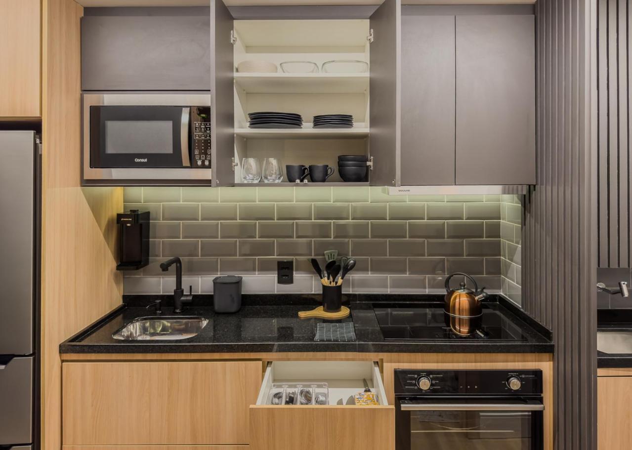 Apartment New Brooklin 67m2 - 2 Quartos, Garagem, Rooftop - Aeroporto E Consulado Sao Paulo