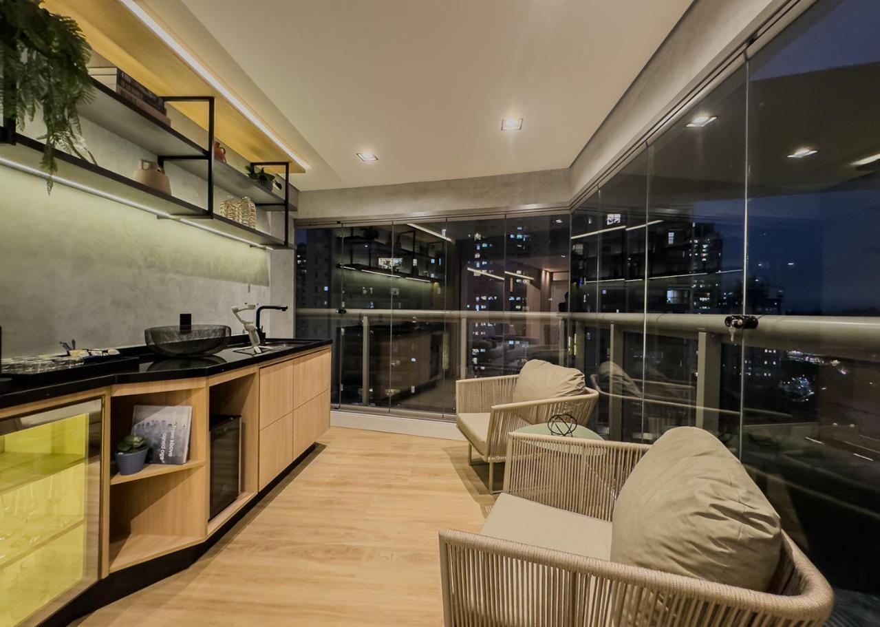 New Brooklin 67m2 - 2 Quartos, Garagem, Rooftop - Aeroporto E Consulado * Sao Paulo