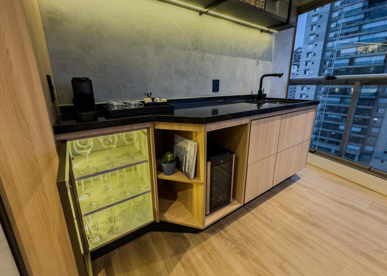 New Brooklin 67m2 - 2 Quartos, Garagem, Rooftop - Aeroporto E Consulado Apartment Sao Paulo