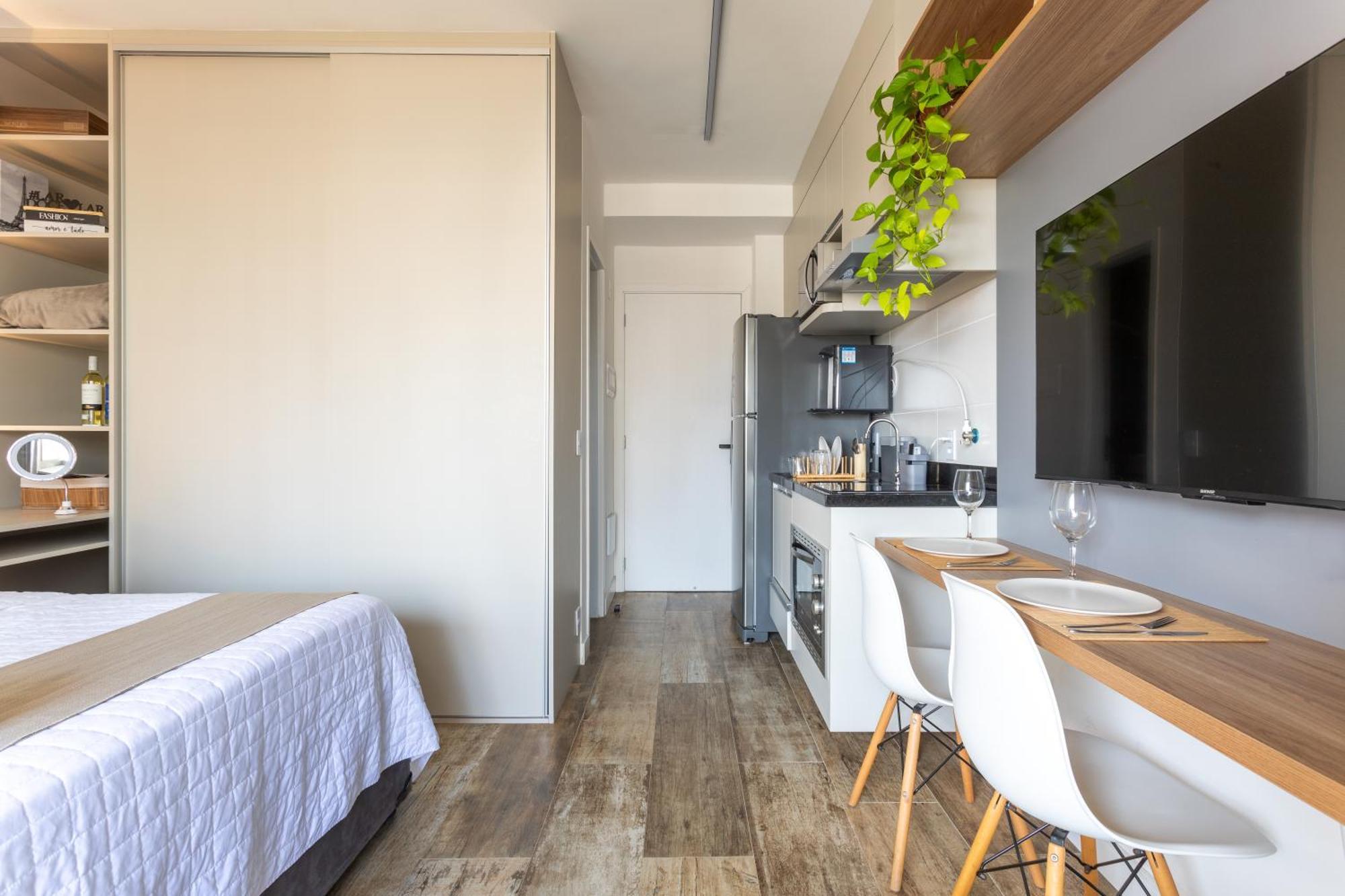 Apartment Encanto, Rooftop, Piscina, Sauna, Academia *