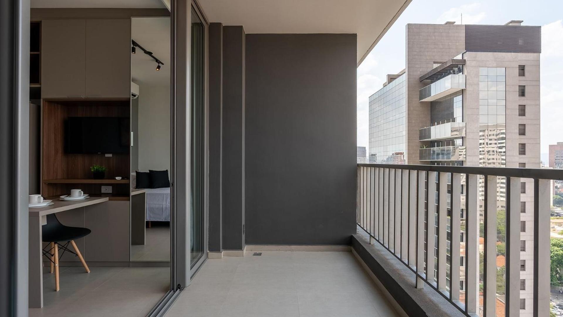 Novissimos Com Piscina No Rooftop E Vista O Allianz Parque Holiday home *