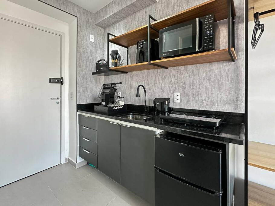 Kitchen Balcony Modern Sao Paulo