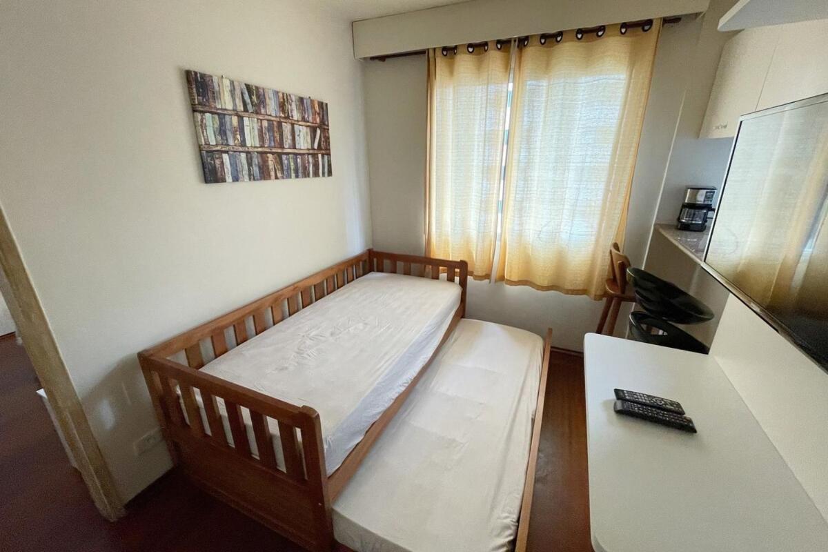 Apartment Flat No Coracao De Sp, 1 Vaga, Camareira, Completo Sao Paulo