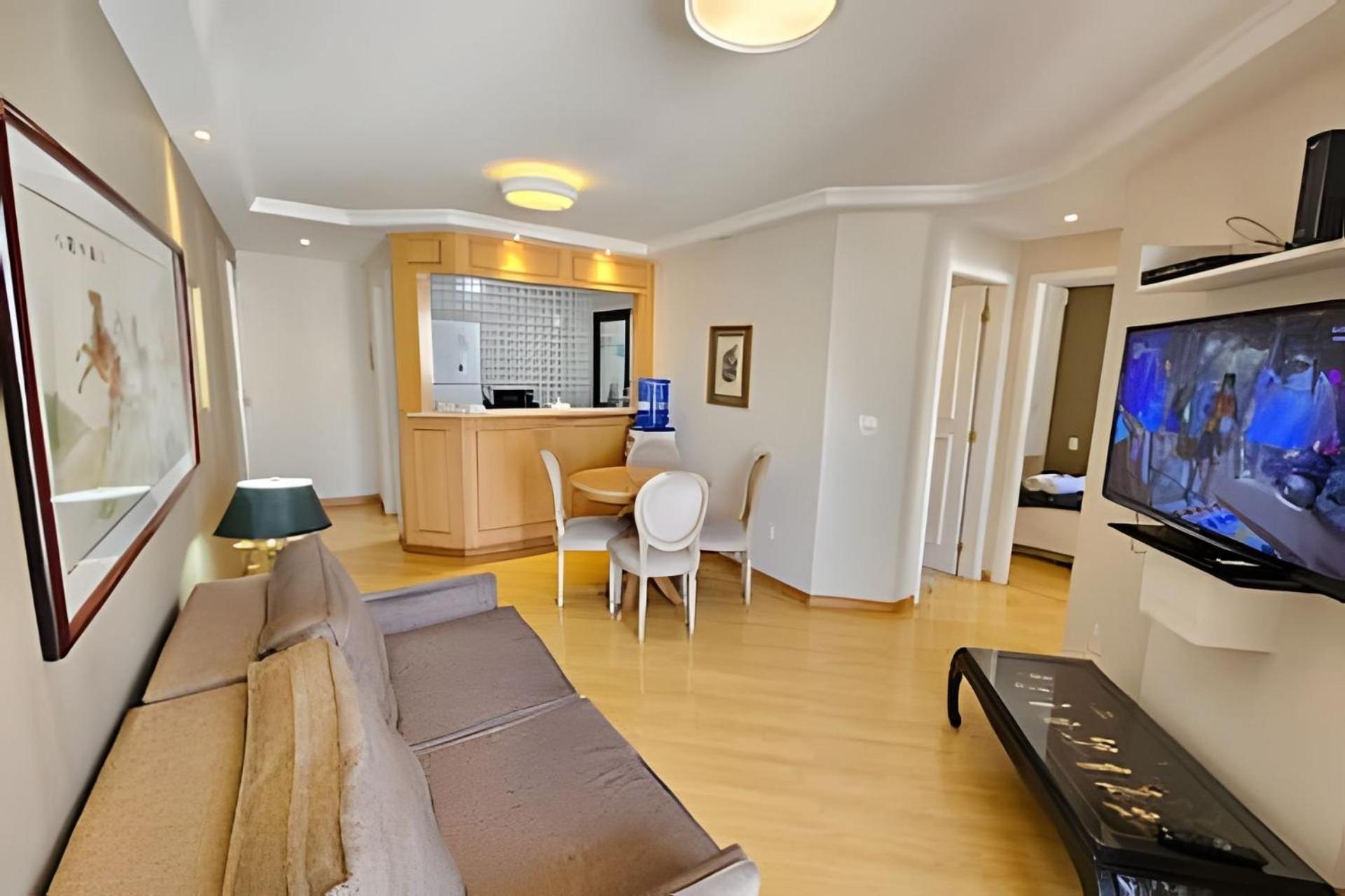 Apartamento Flat Com Dois Quartos Em Moema