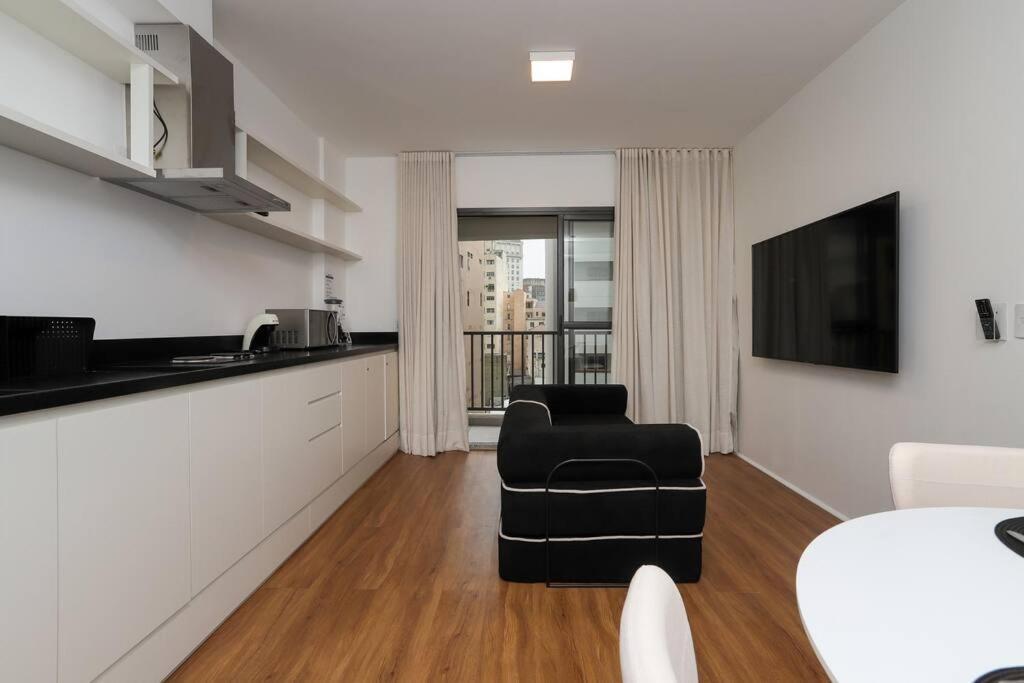 Apartamento Apto Novo, Moderno E Estiloso Na Republica *