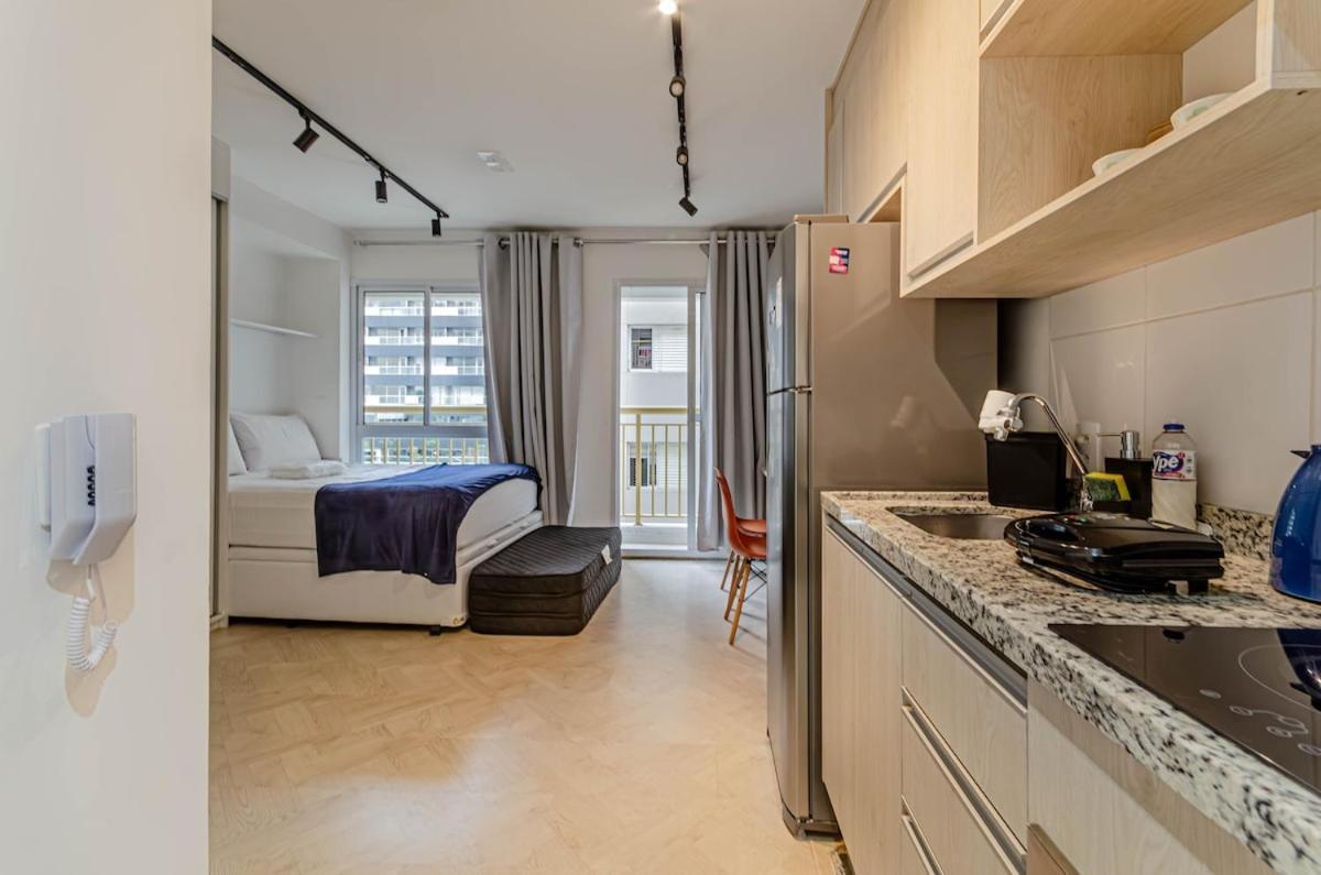 P614 Sua Casa Em Sp, Com Academia E Rooftop Apartment