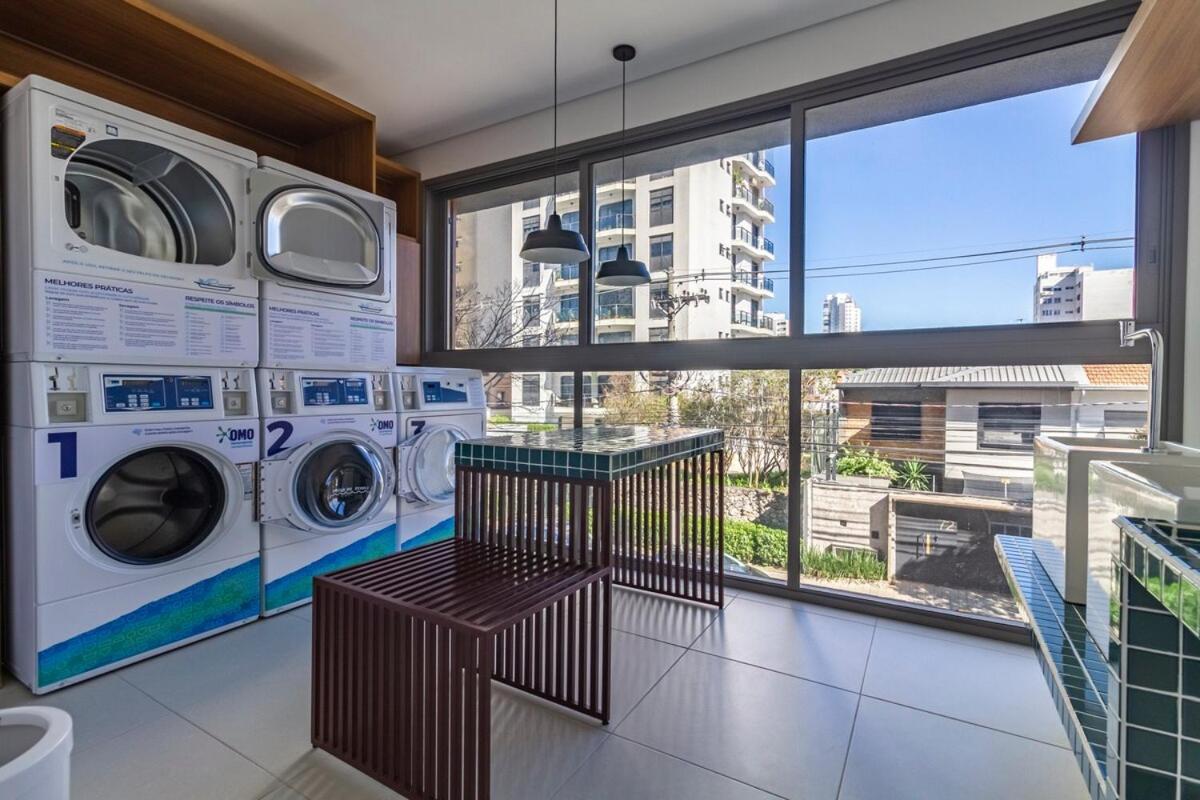 Fl710 | Azul - Metro Faria Lima Com Piscina Apartamento São Paulo